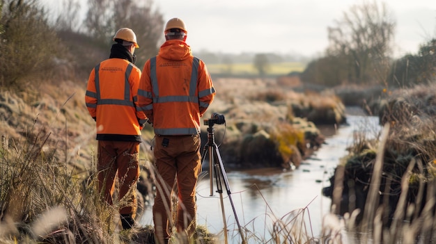 Photo uk ground investigation engineers on site ar 169 style raw stylize 250 job id d2146e555c354b59afa341