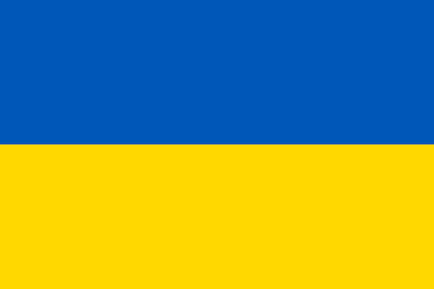 Ukraine flag independence blue yellow background