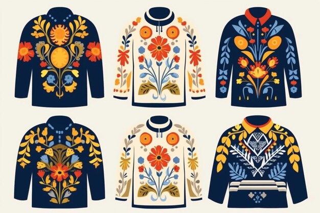 Ukrainian embroidered shirtVyshyvanka Day in Ukraine