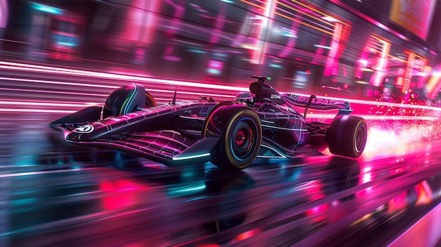 Photo ultimate f1 race experience dive into the world of highspeed formula 1 racing