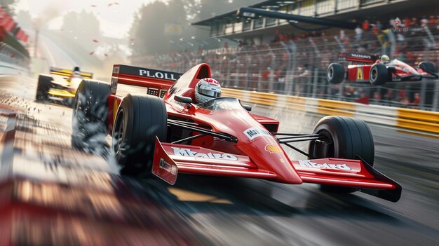 Photo ultimate f1 race experience dive into the world of highspeed formula 1 racing