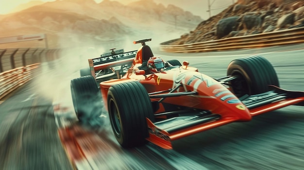 Photo ultimate f1 race experience dive into the world of highspeed formula 1 racing