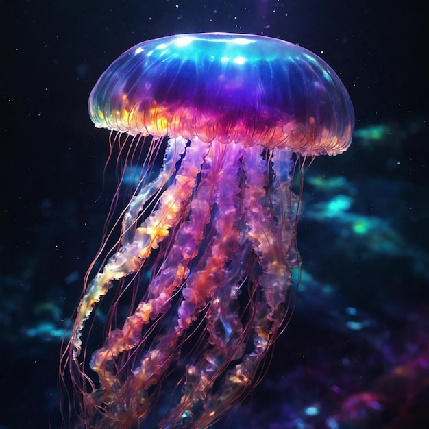 Ultra detailed jellyfish