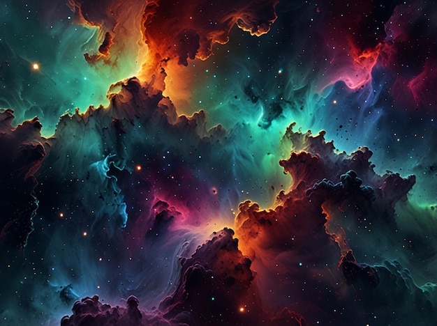 Photo ultra detailed nebula abstract wallpaper ai generative