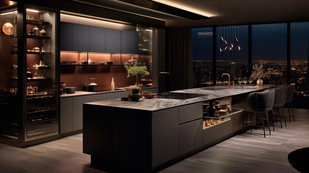 UltraLuxury Kitchen Mastery CuttingEdge Technology in Opulent Design