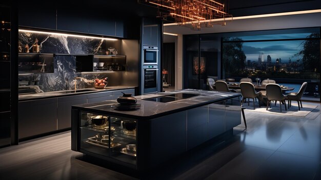 UltraLuxury Kitchen Mastery CuttingEdge Technology in Opulent Design