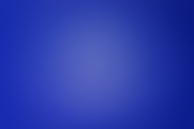 Ultramarine abstract shape studio room.