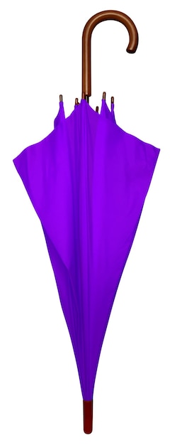 Umbrella folded Violet