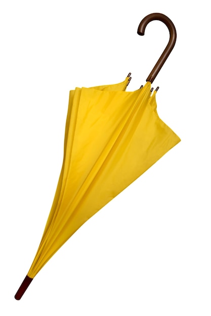 Umbrella Yellow isolated