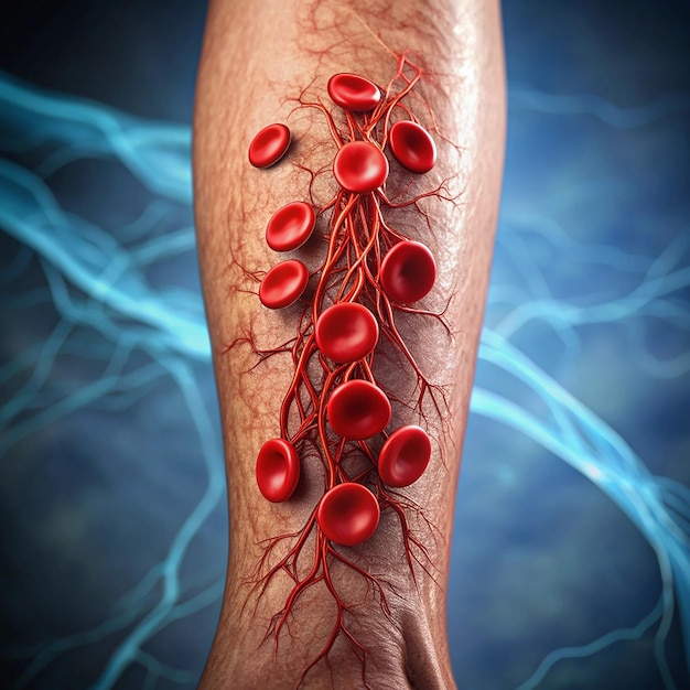 Understanding blood clots in the leg visual guide with pictures