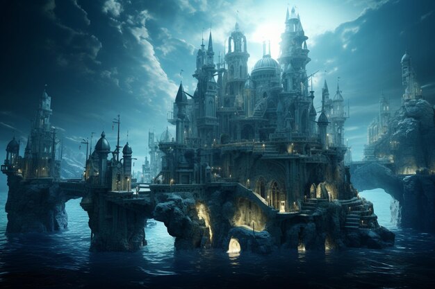 Underwater Cities in the Deep Ocean