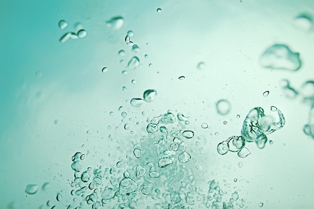 underwater texture air bubbles diving / view from under the water up, underwater background