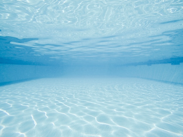 Underwater view of pool