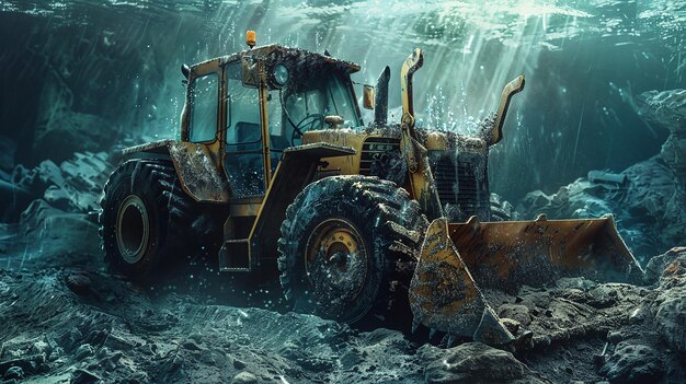 Underwater Wheel Loader Concept Image