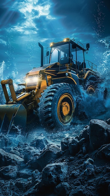 Underwater Wheel Loader Concept Image