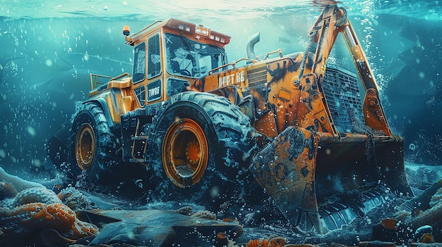 Underwater Wheel Loader Concept Image