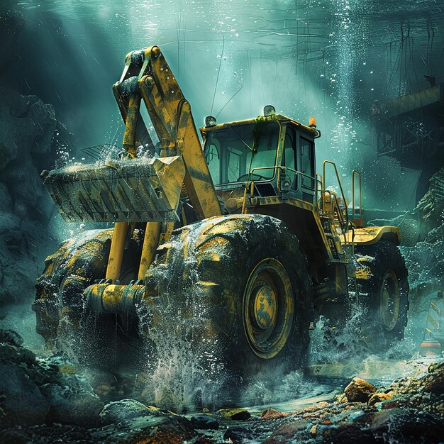 Underwater Wheel Loader Concept Image