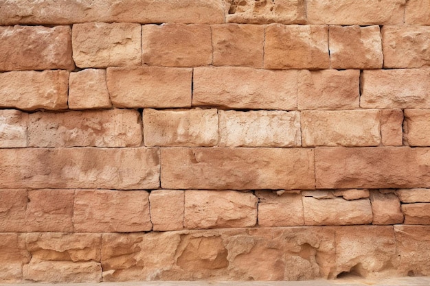 Uneven sandstone tile for wall surface