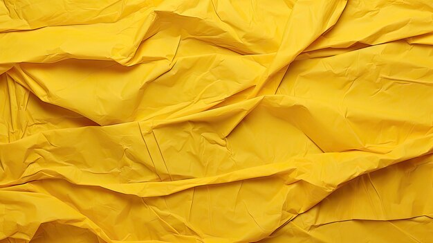 Unfolded yellow paper texture