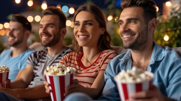 Photo unforgettable patriotic themed outdoor movie night with friends and family the ultimate guide to a