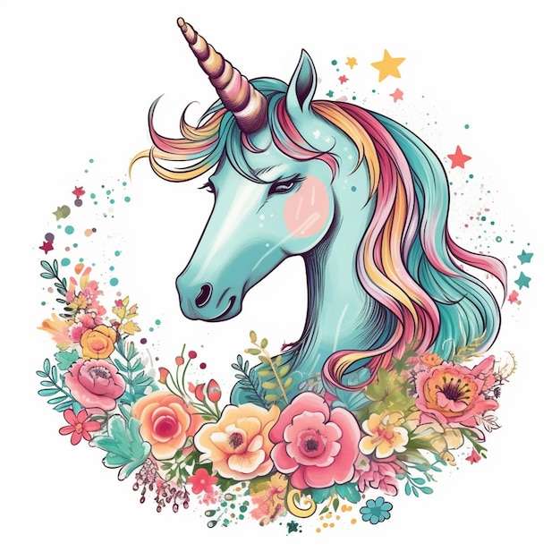 Photo unicorn_sublimation_clipart