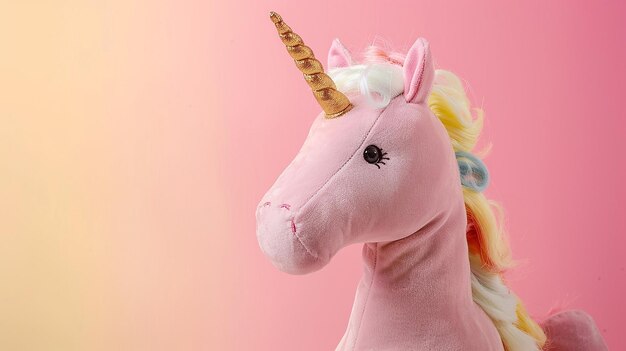 a unicorn with a rainbow mane and an unicorn on its head