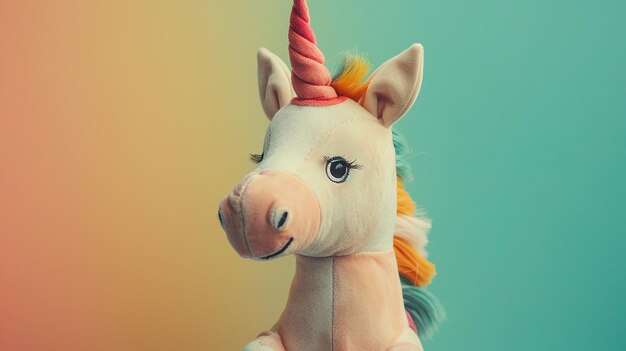 a unicorn with an unicorn on its head