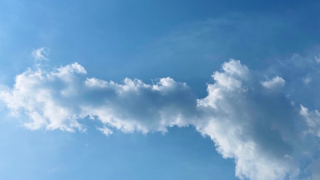 Unique clouds with beautiful sky