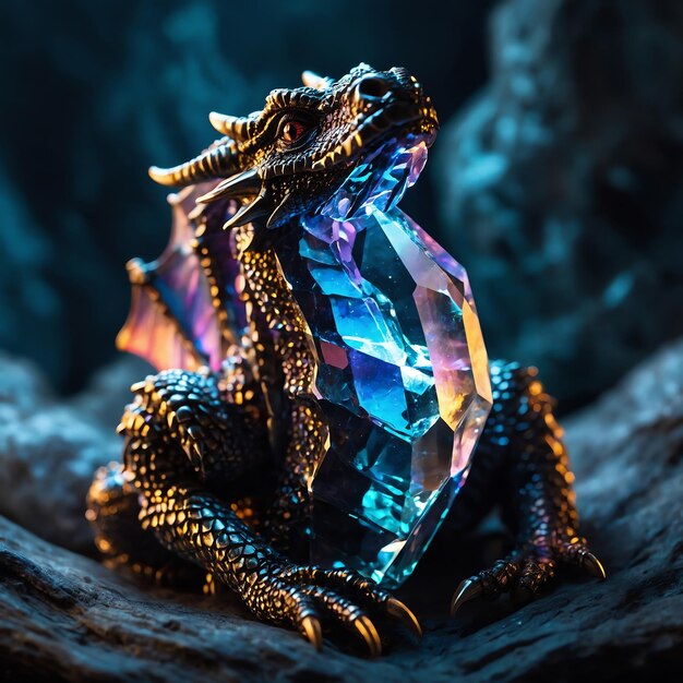 Photo unique dragon art images for imaginative designs