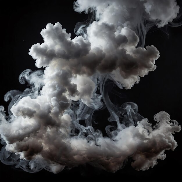 Photo unique smoke images for modern design needs