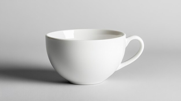 Unique White Ceramic Mug with Textured Design