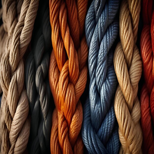 Unite diverse strengths with collaborative rope organization for solidarity and support