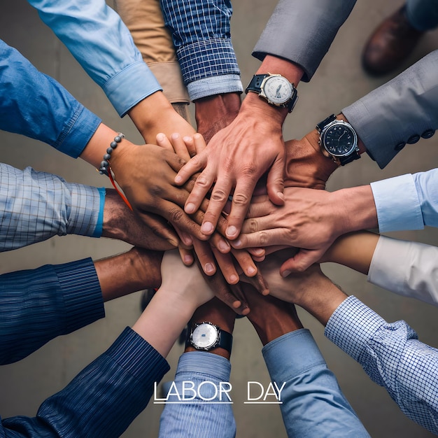 United Hands Driven Workforce Celebrating Labor Day Synergy