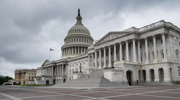 The United States Capitol building in Washington DC, United States of America