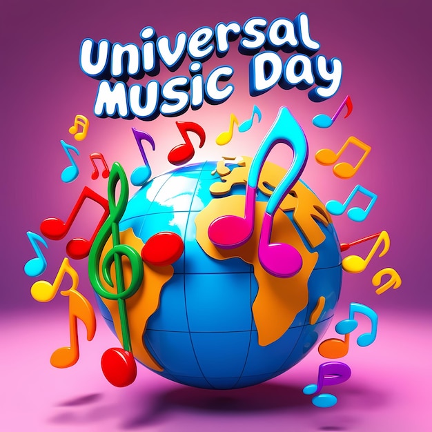 Photo universal music day 4k wallpaper hd wallpaper