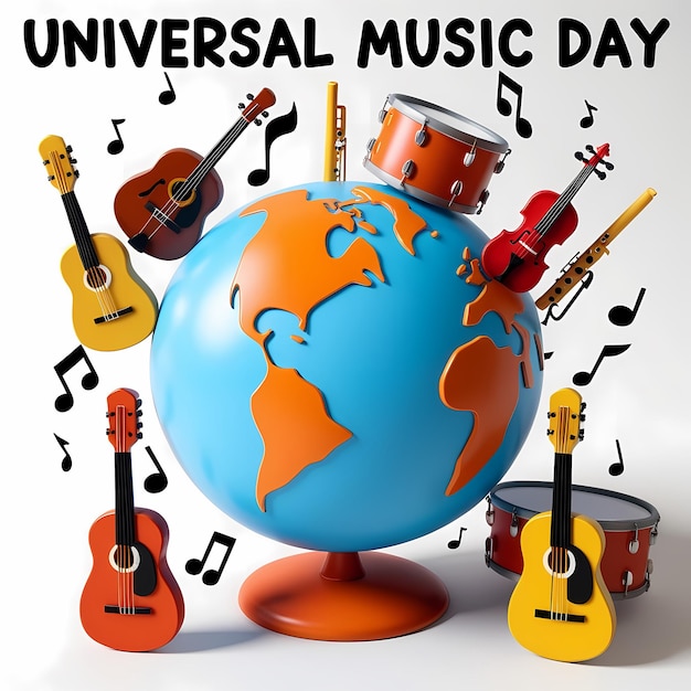 Photo universal music day 4k wallpaper hd wallpaper