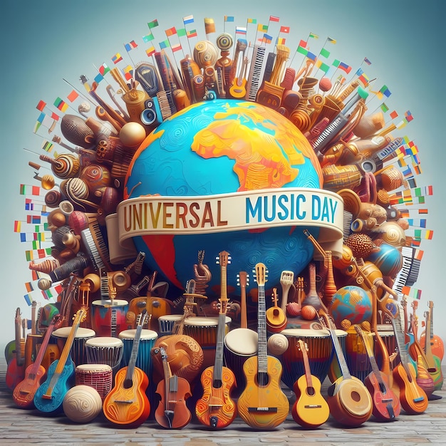 Universal Music Day 4k wallpaper HD wallpaper