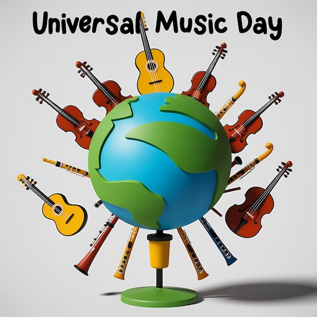 Photo universal music day 4k wallpaper hd wallpaper