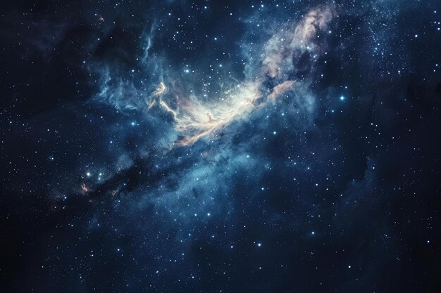 Universe filled with stars nebula and galaxy Elements of this image furnished by NASA