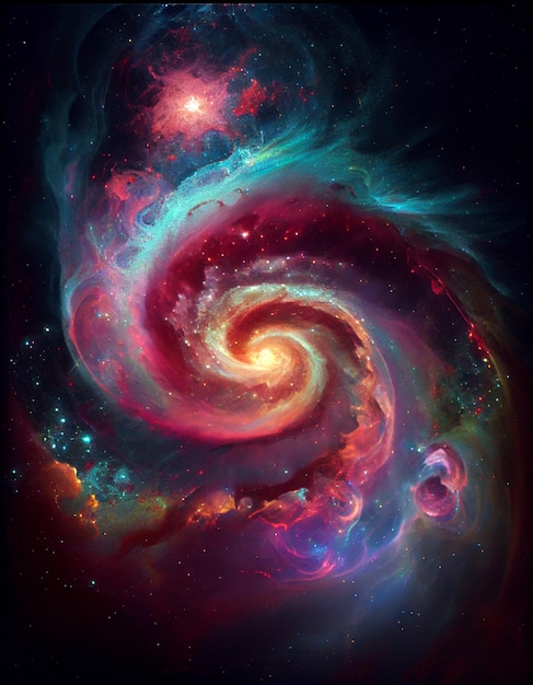 The universe is a spiral galaxy.