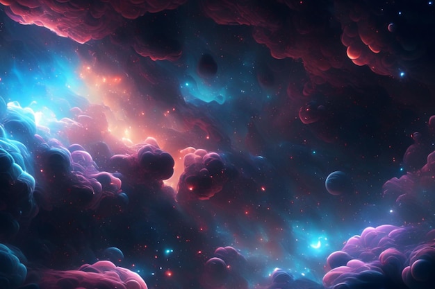 Universe space galaxy nebula outer space stars desktop wallpaper background