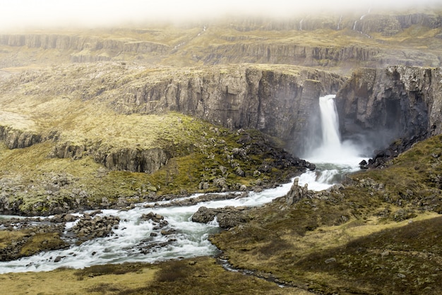 Unknow waterfall in Iceland