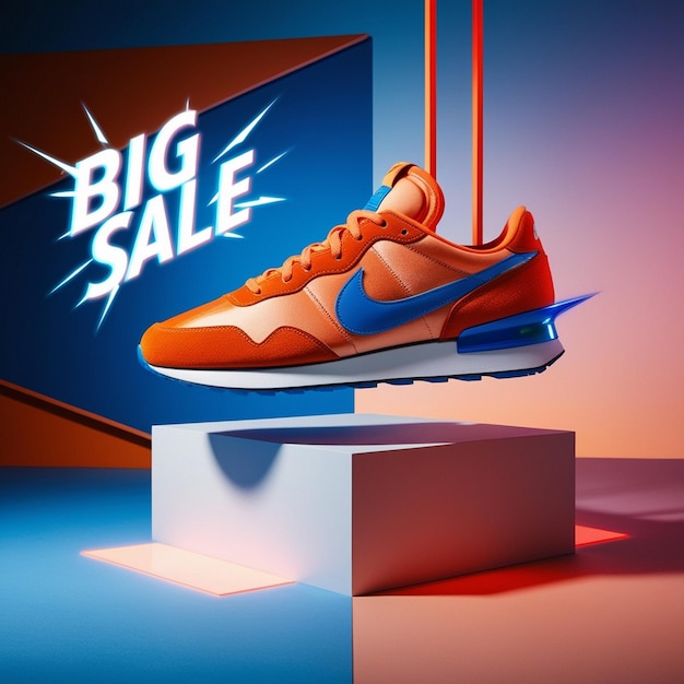 Photo unleash the energy bold sneaker campaign for big sale