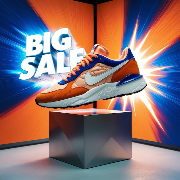 Photo unleash the energy bold sneaker campaign for big sale