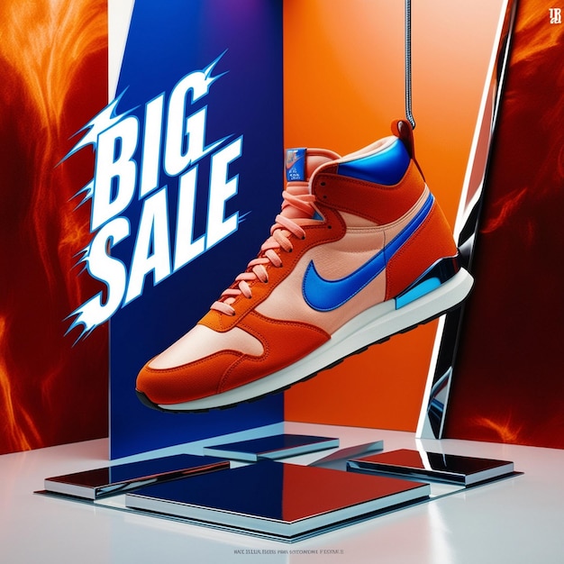 Unleash the Energy Bold Sneaker Campaign for BIG SALE