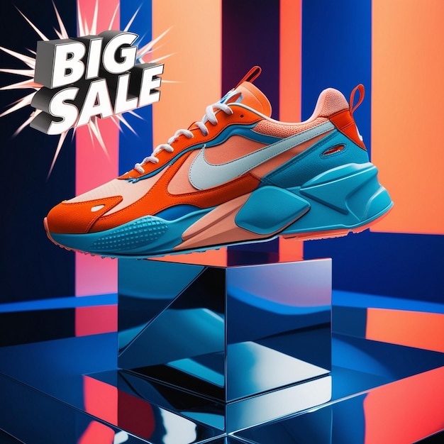 Photo unleash the energy bold sneaker campaign for big sale