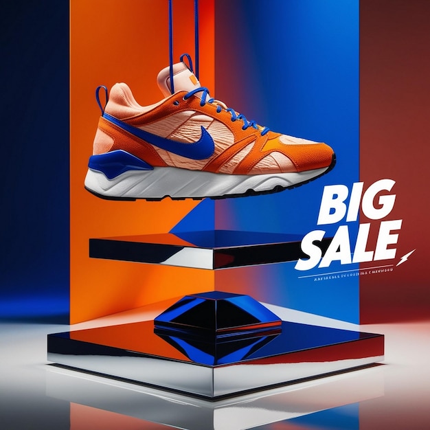 Unleash the Energy Bold Sneaker Campaign for BIG SALE