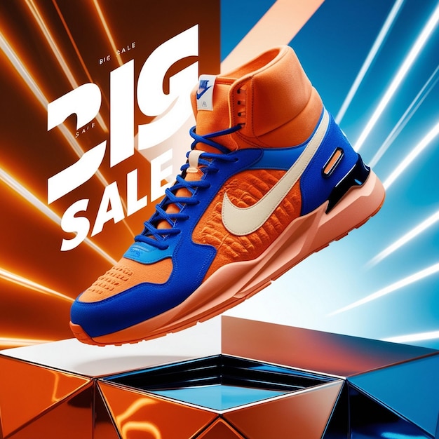 Photo unleash the energy bold sneaker campaign for big sale