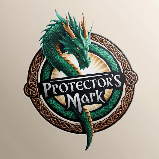 Photo unleashing creativity the power and impact of a dragon logo design