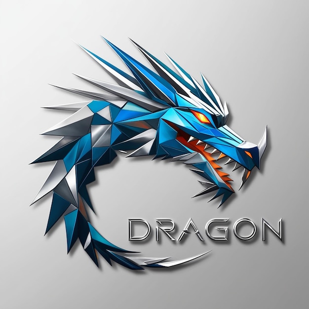 Photo unleashing creativity the power and impact of a dragon logo design